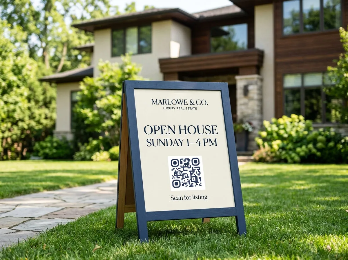 QR Codes for Real Estate: Yard Signs, Open Houses, and Listing Lifecycle
